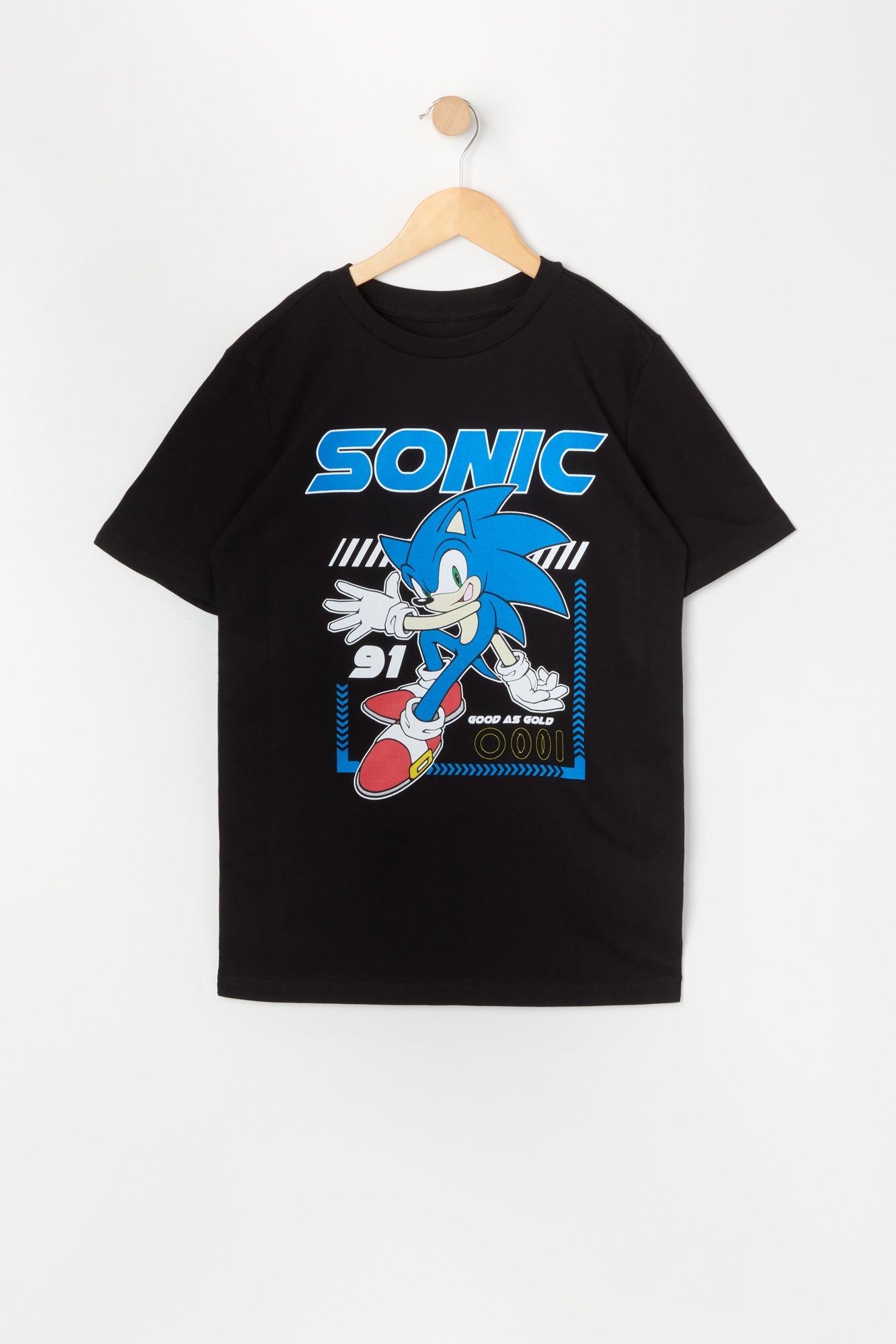 T-shirt Ã  imprimÃ© Sonic pour garÃ§on