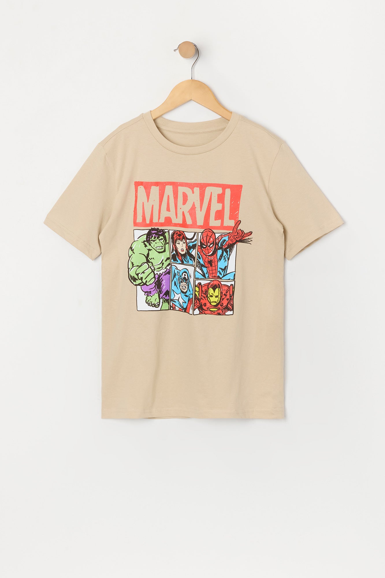 T-shirt à imprimé Marvel pour garçon