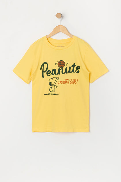 T-shirt à imprimé Peanuts pour garçon