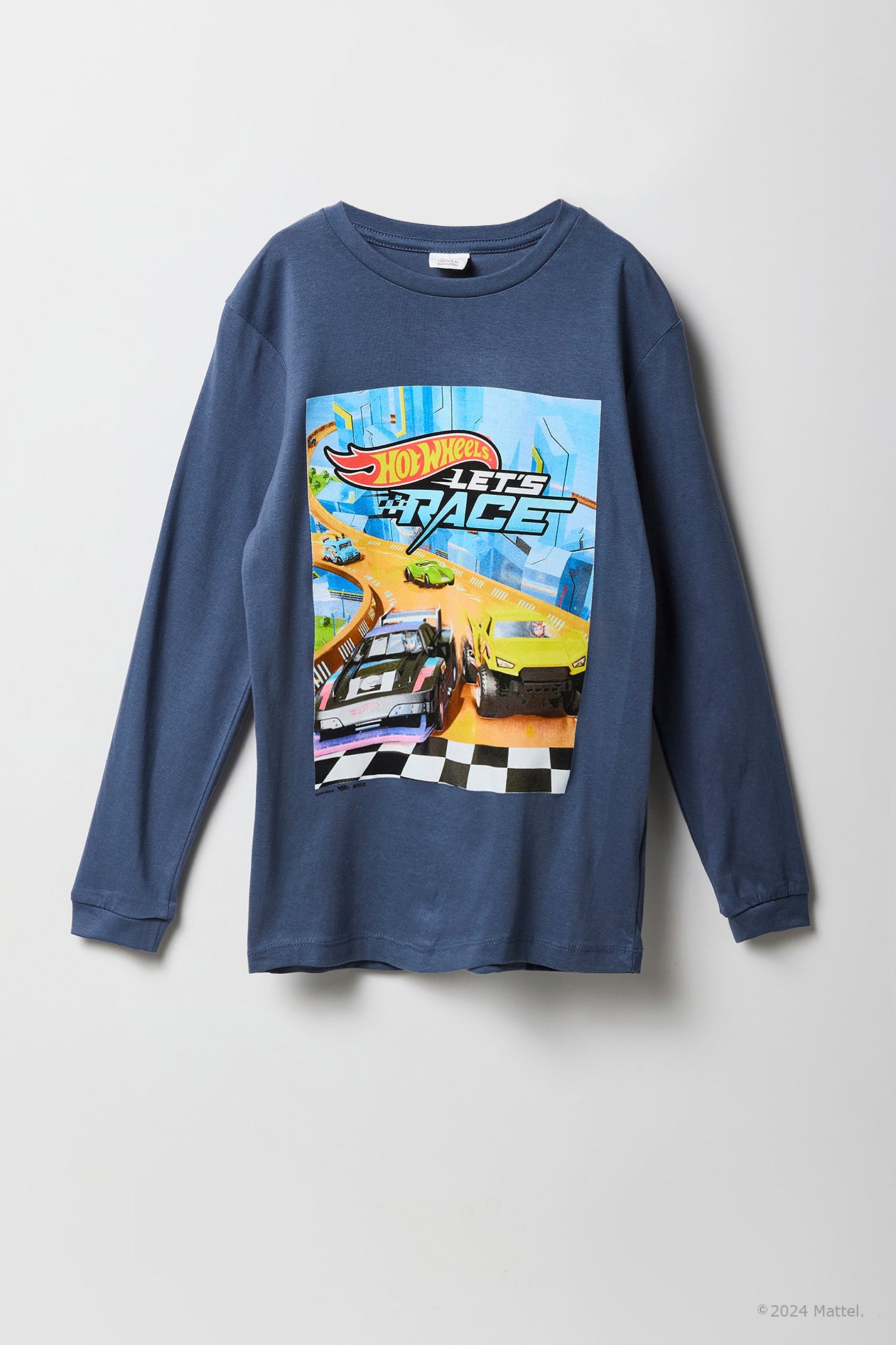 Hot Wheels™ Let's Race Boys Graphic Long Sleeve Top