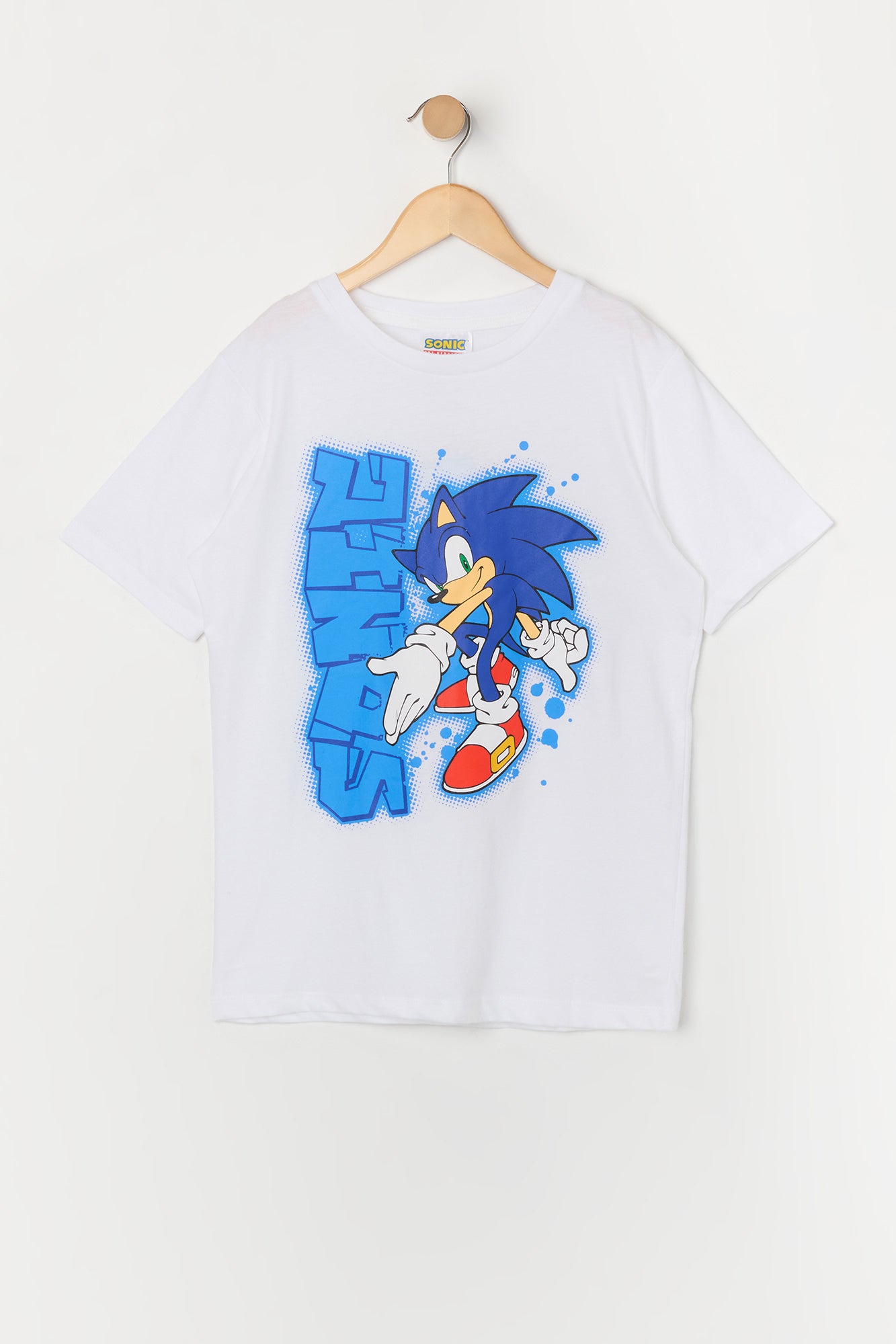 T-shirt à imprimé Sonic pour garçon