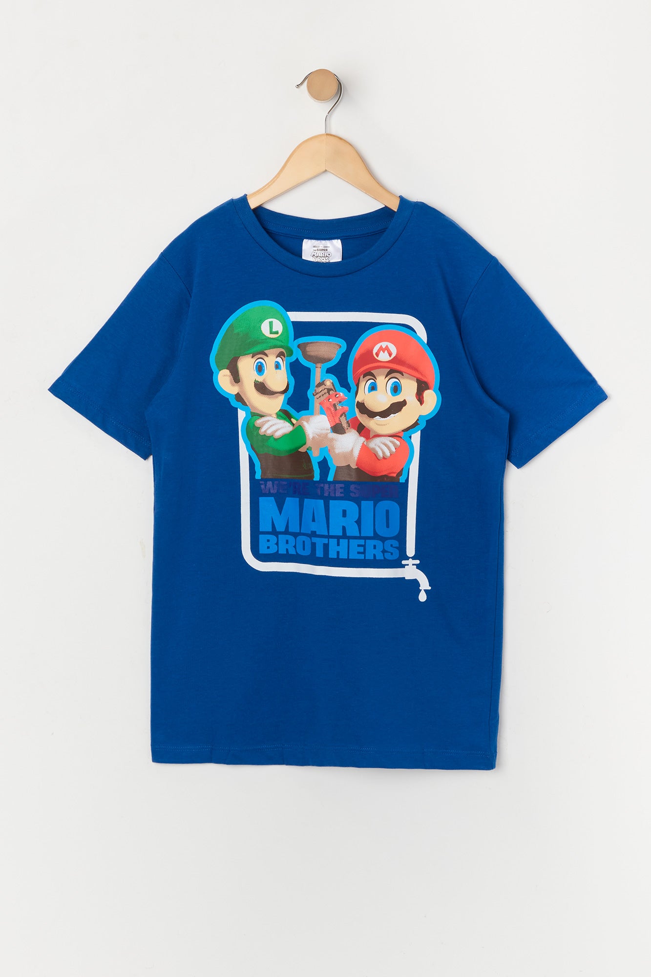 Boys Mario Brothers Graphic T-Shirt