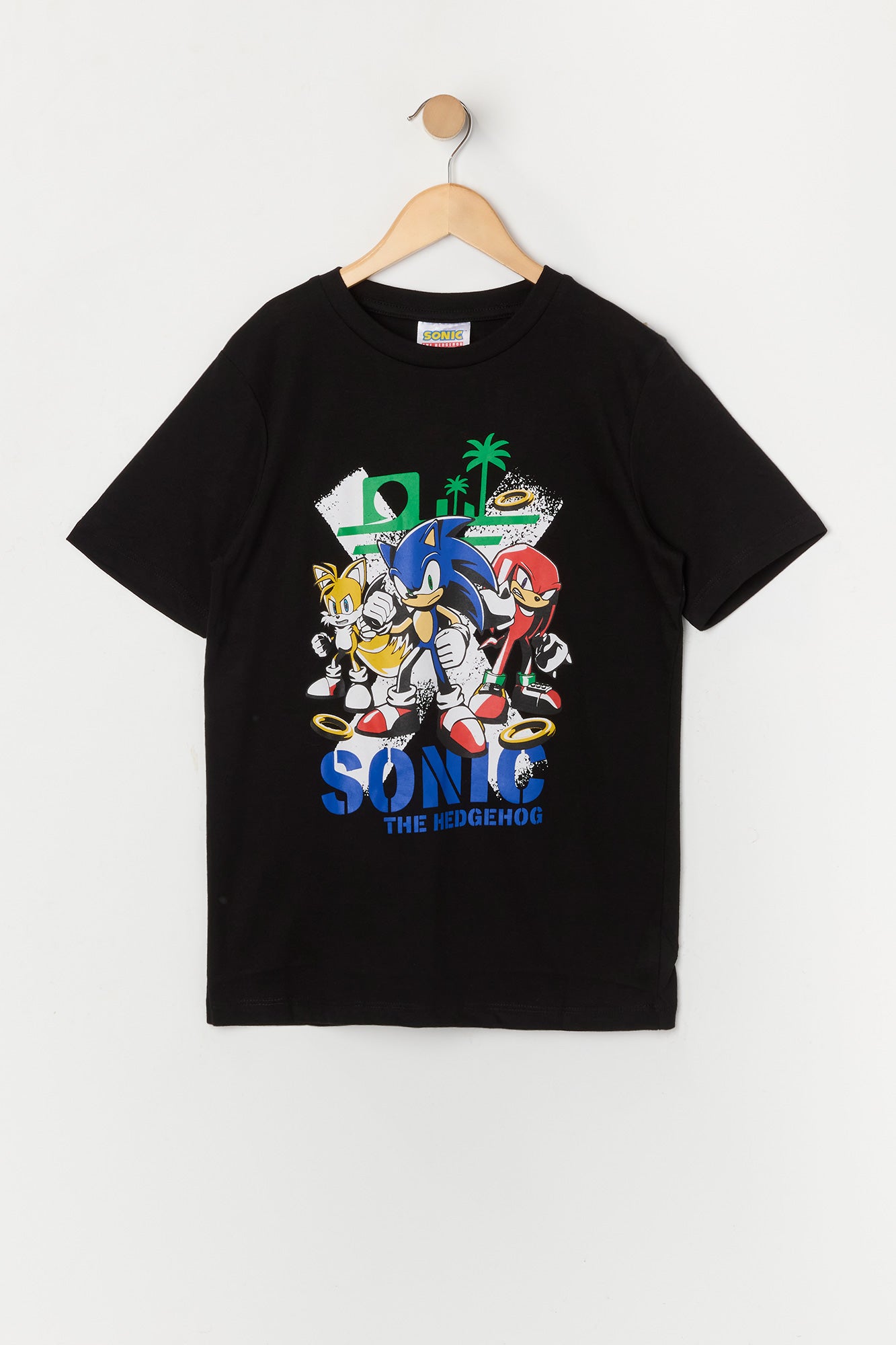 T-shirt à imprimé Sonic the Hedgehog pour garçon