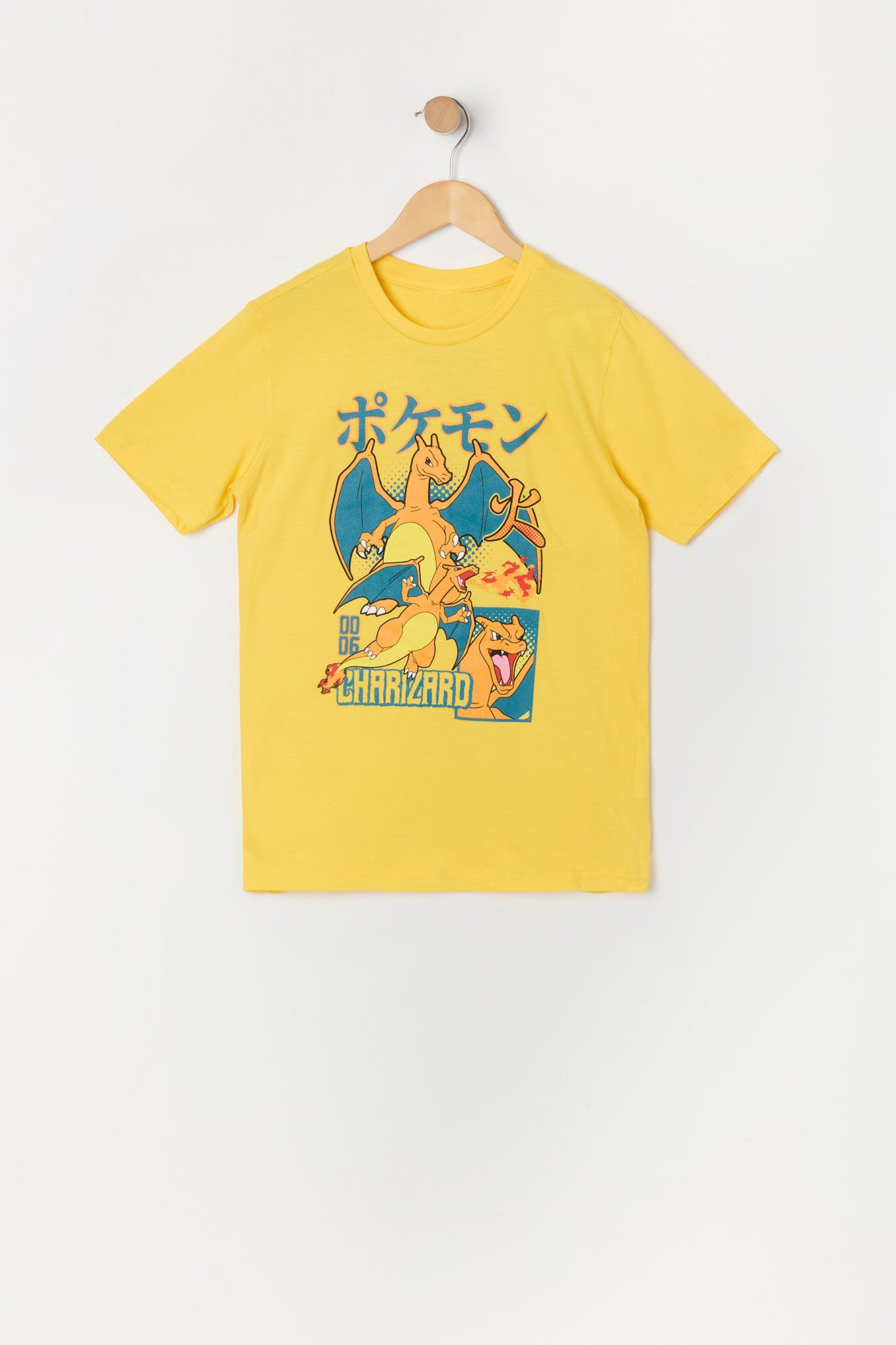 T-shirt à imprimé Charizard pour garçon