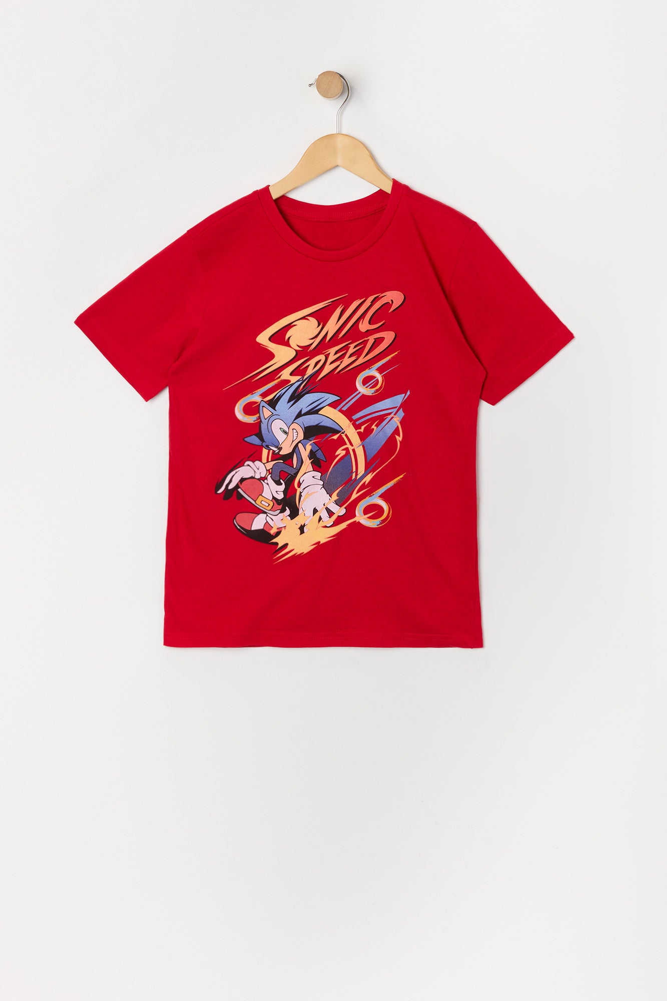 T-shirt à imprimé Sonic Speed pour garçon