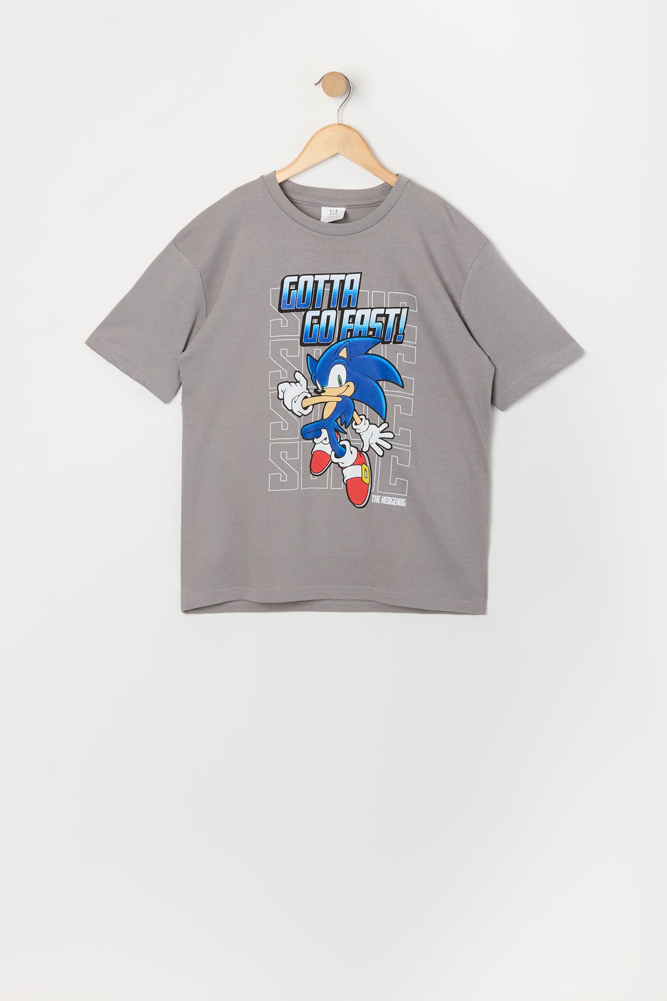Boys Gotta Go Fast Sonic Graphic T-Shirt