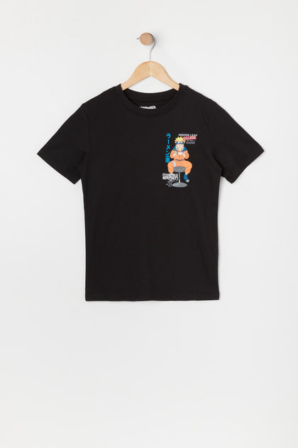 T-shirt à imprimé Naruto Ramen pour garçon