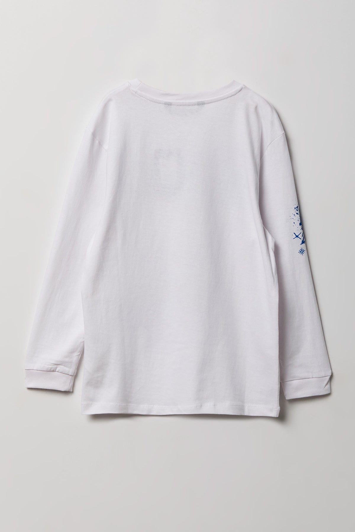 Alt View 2. Kids Graphic Long Sleeve Top - White