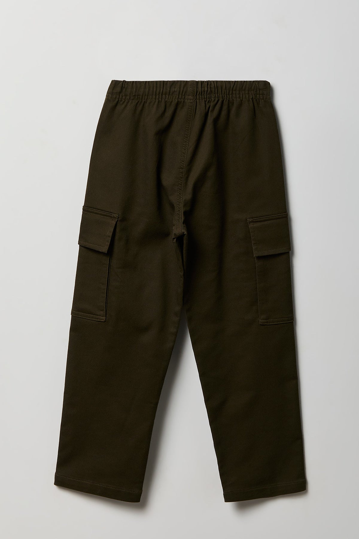 Vue alternative 2. Pantalon cargo doux à jambe droite pour garçon