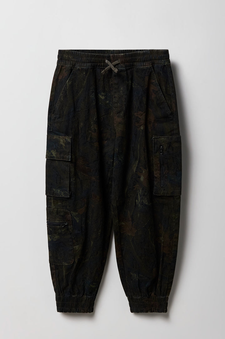 Boys Multi Pocket Cargo Jogger