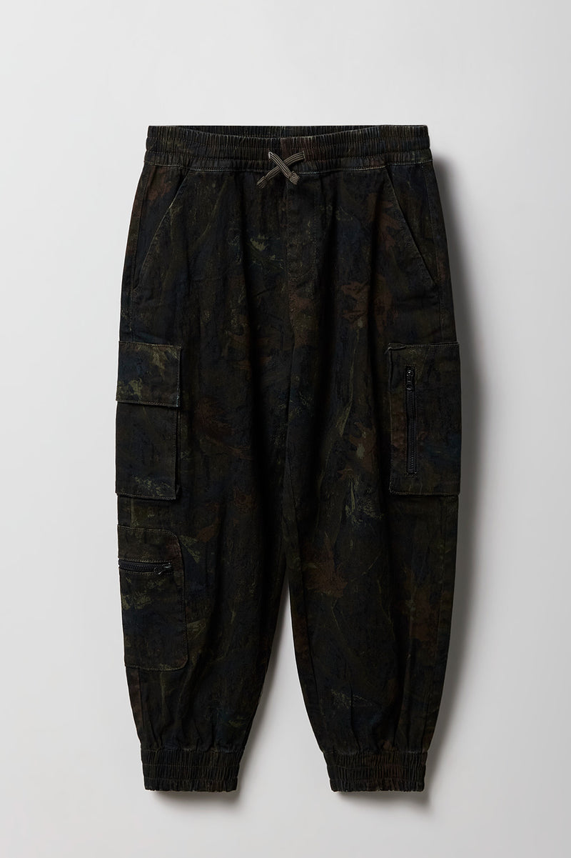 Boys Multi Pocket Cargo Jogger