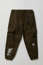 Boys Graphic Cargo Jogger