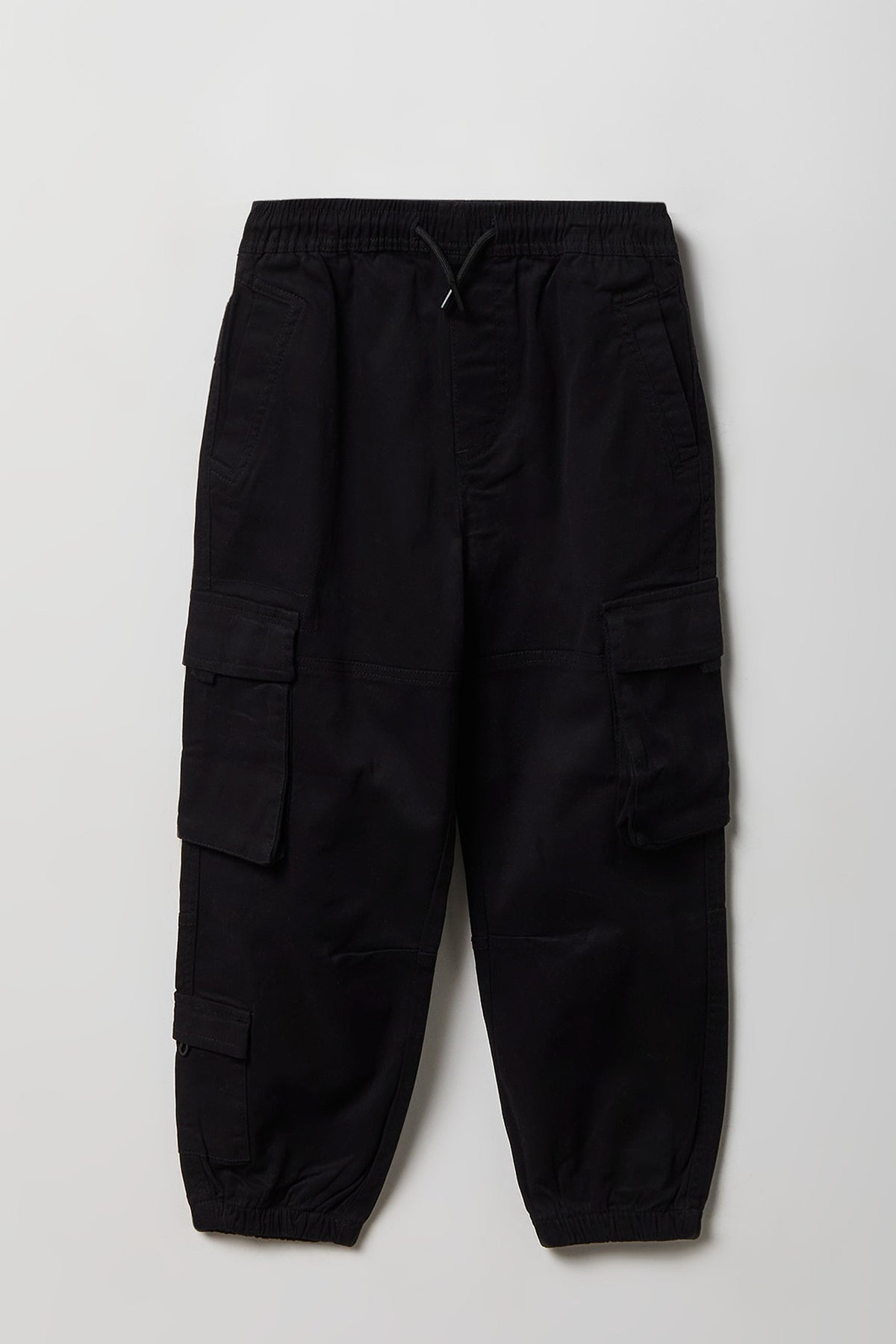 Boys Cargo Jogger - Black