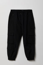 Jogger cargo avec poches à fermeture à glissière pour garçon