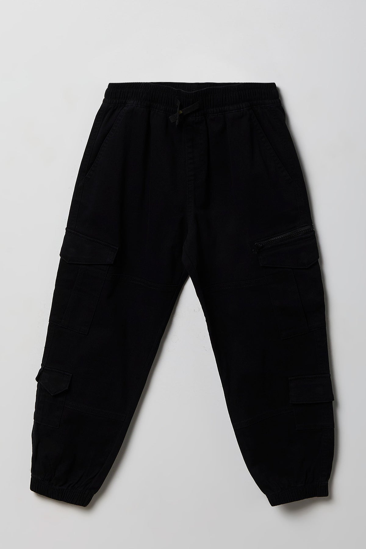 Boys Cargo Jogger - Black