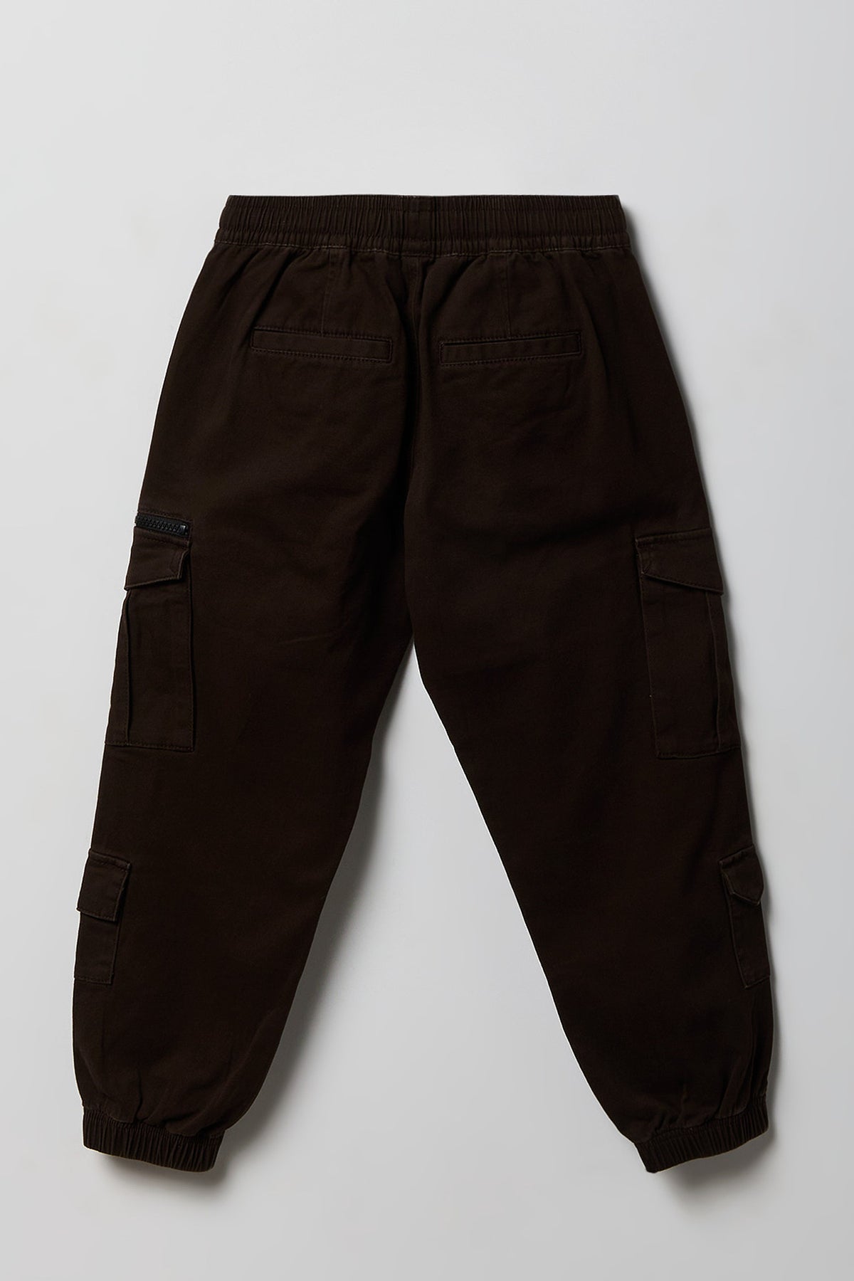 Alt View 2. Boys Cargo Jogger - Brown