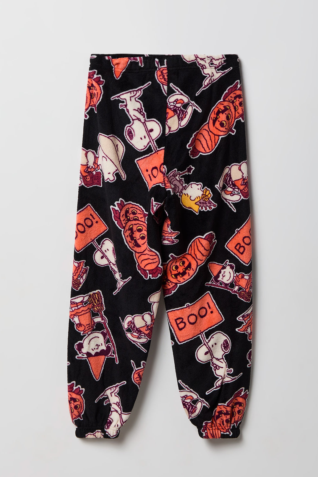 Alt View 5. Kids Peanuts Snoopy Halloween T-Shirt & Pant Pajama Set - Black