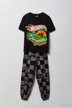 Hot Wheels™ Kids Halloween T-Shirt & Pant Pajama Set