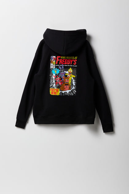 Boys Five Nights at Freddy's Graphic Fleece Hoodie