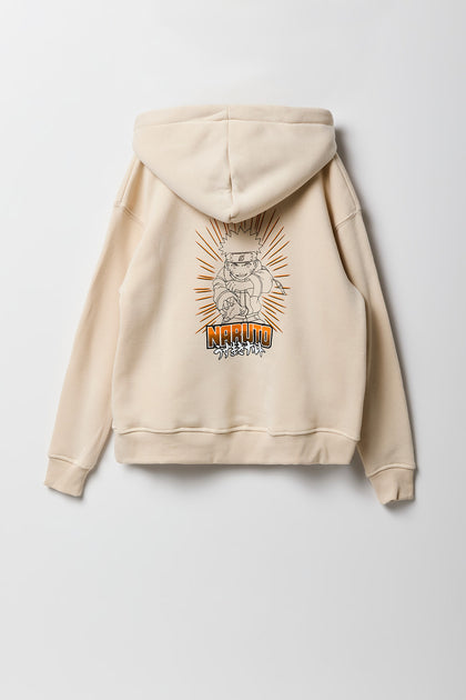 Boys Naruto Graphic Fleece Hoodie