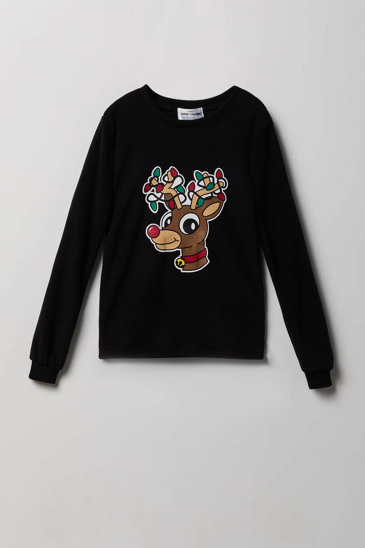 Vue alternative 3. Ensemble pyjama en molleton polaire de Noël pour garçon