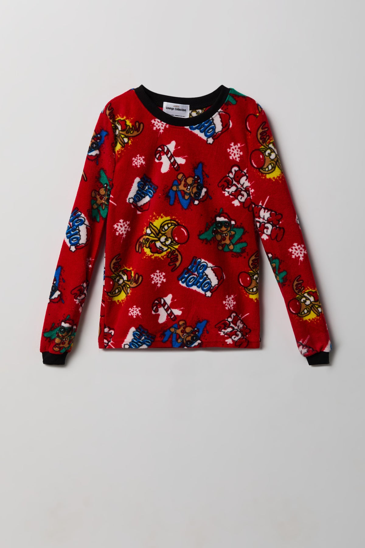 Vue alternative 3. Ensemble pyjama en molleton polaire de Noël pour garçon