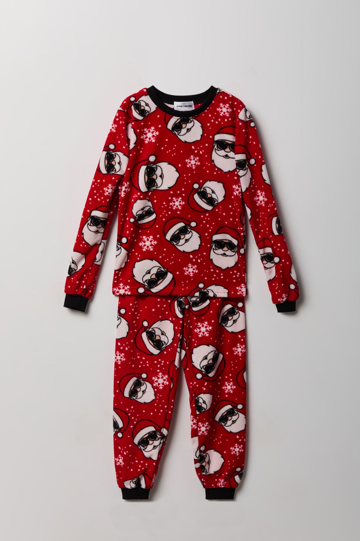 Vue alternative 2. Ensemble pyjama en molleton polaire de Noël pour garçon