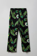 Boys Jamaica Print Plush Pajama Pant