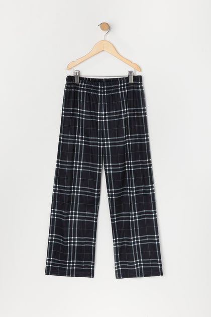 Pantalon de pyjama à carreaux pour garçons