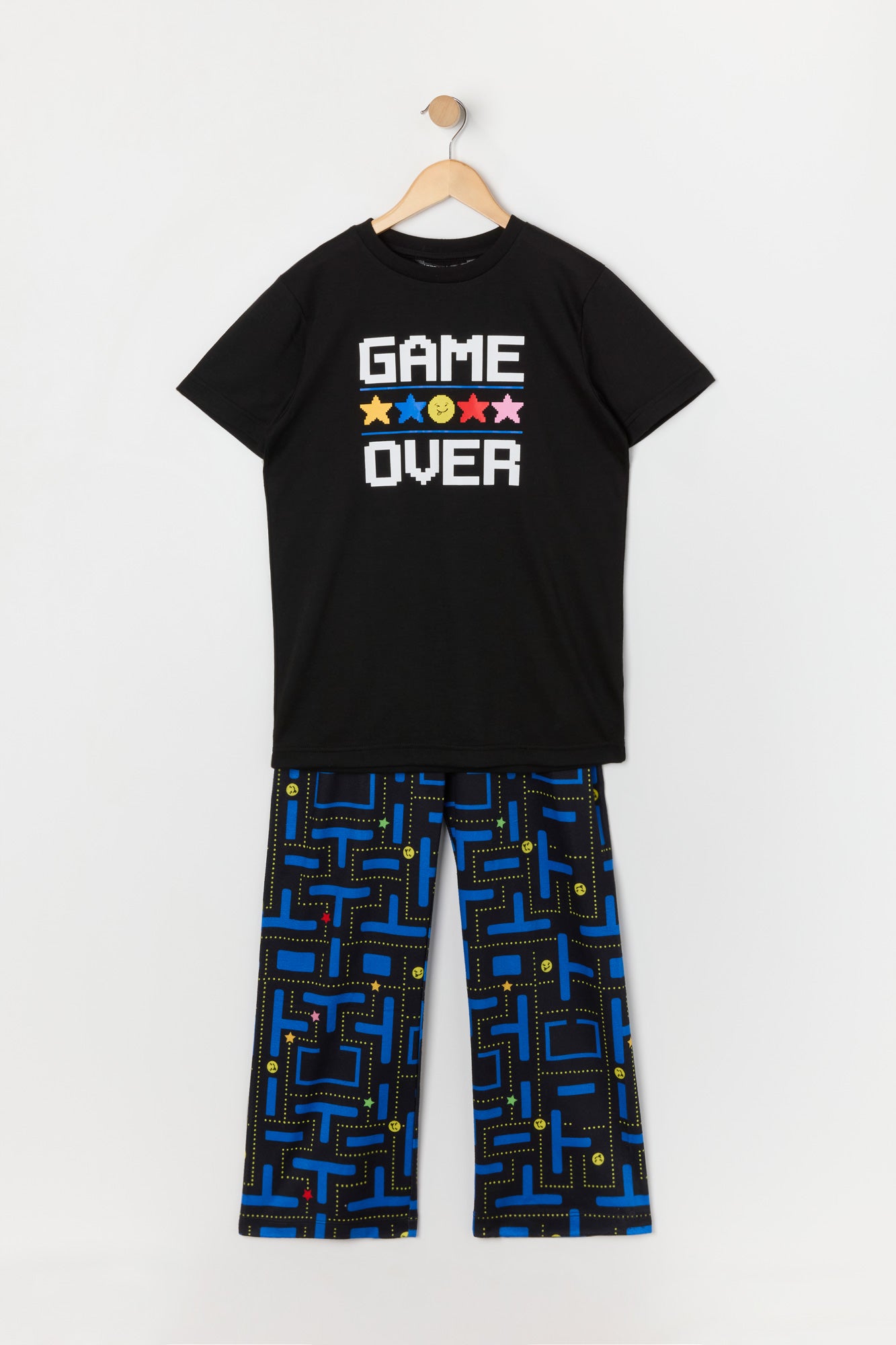 Boys Game Over Graphic 2 Piece Pajama Set