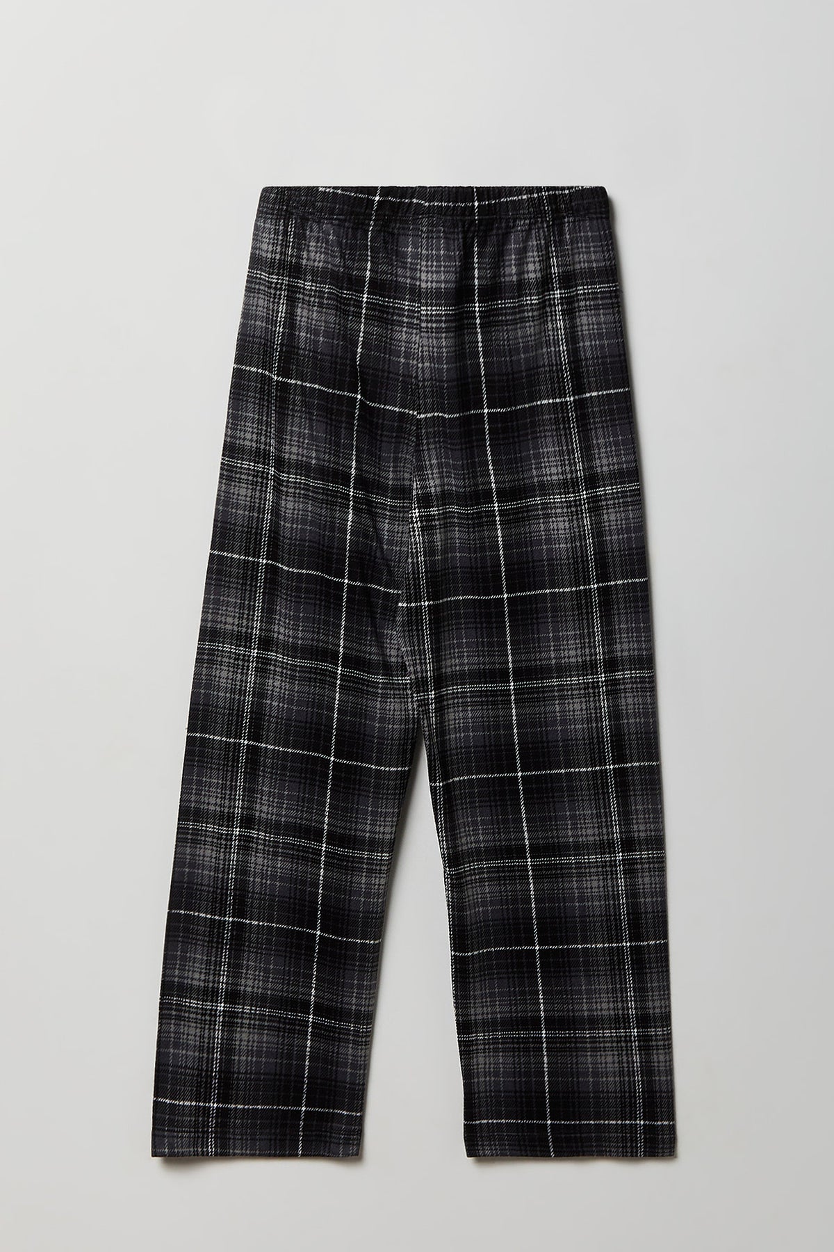 Alt View 5. Kids Graphic Tee & Flannel Pant Pajama Set - Black