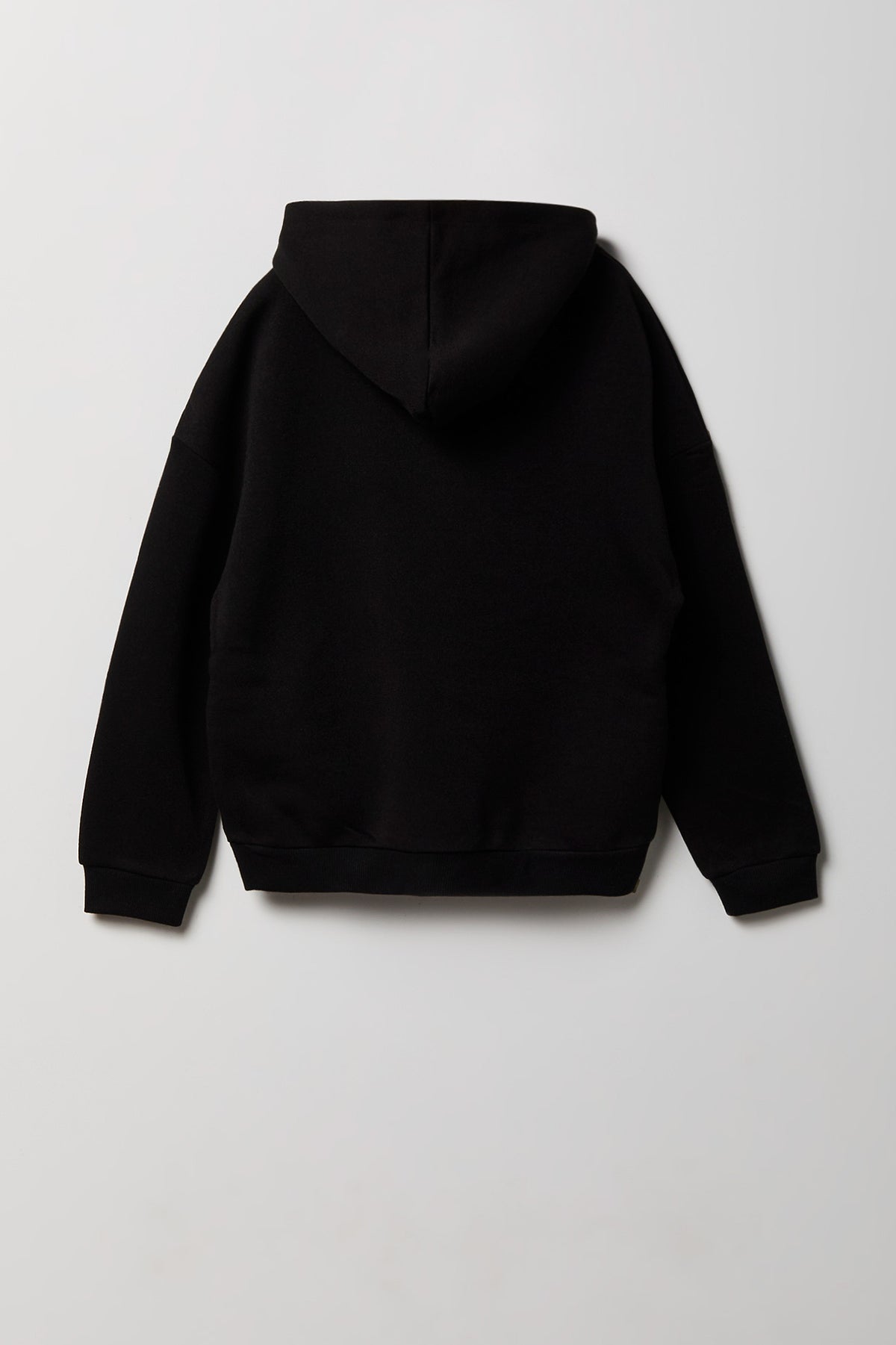 Alt View 2. Kids Minecraft Graphic Fleece Hoodie - Black