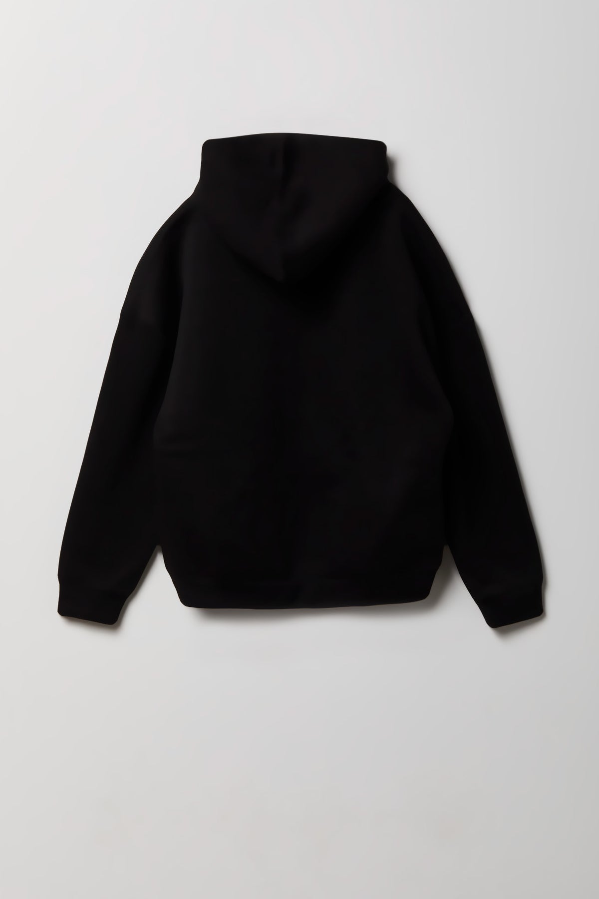 Alt View 2. Kids Shadow Graphic Fleece Hoodie - Black