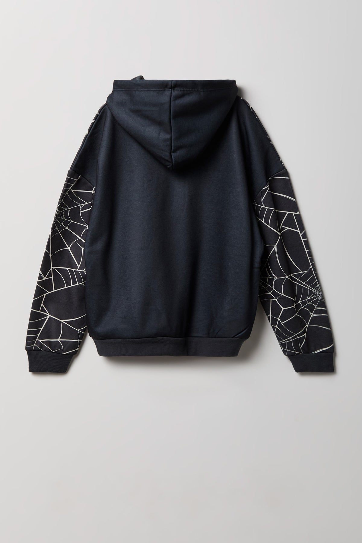 Alt View 2. Kids Spider-Man Graphic Fleece Hoodie - Black