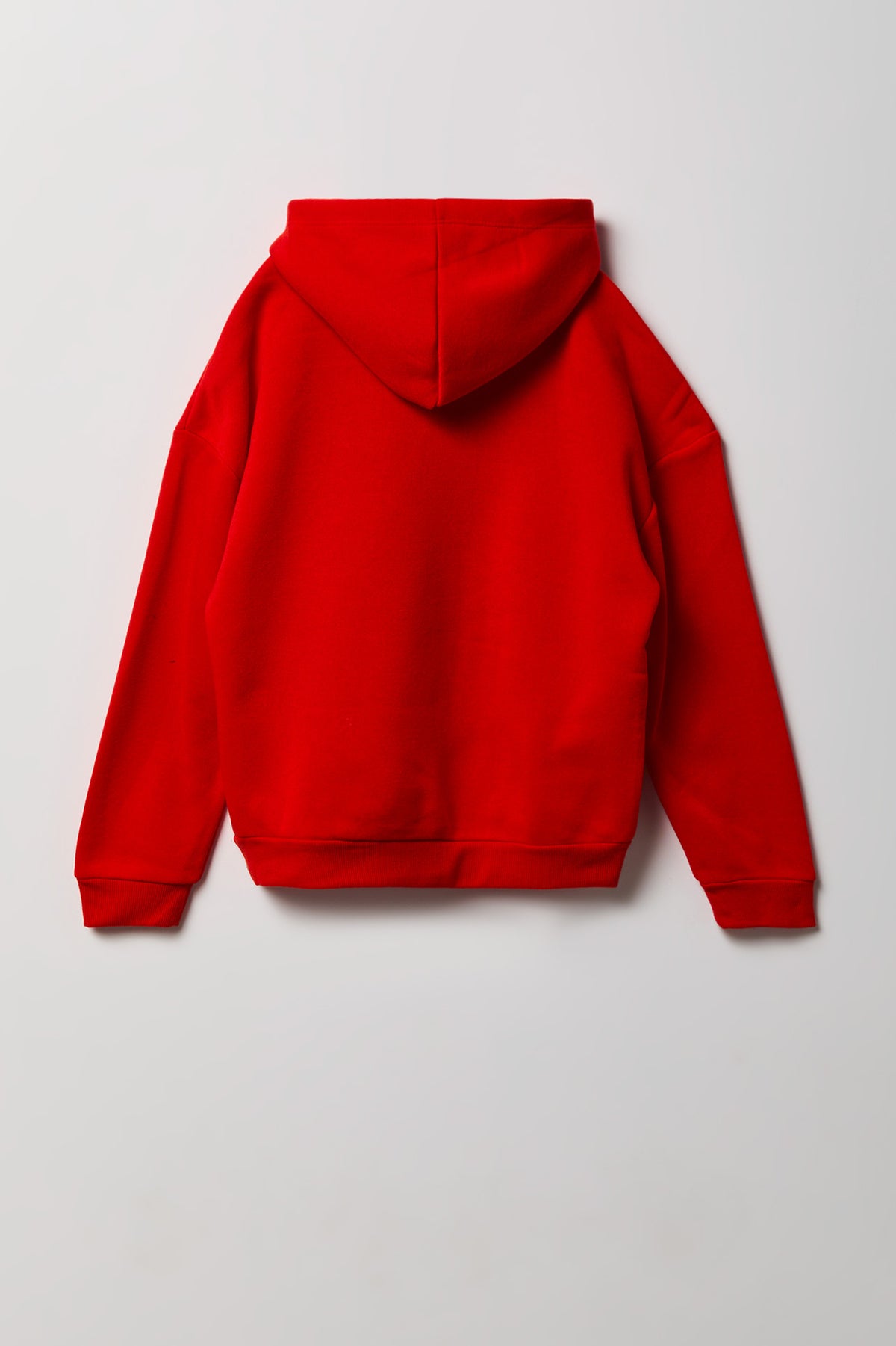 Alt View 2. Kids Bart Simpson Graphic Fleece Hoodie - Red