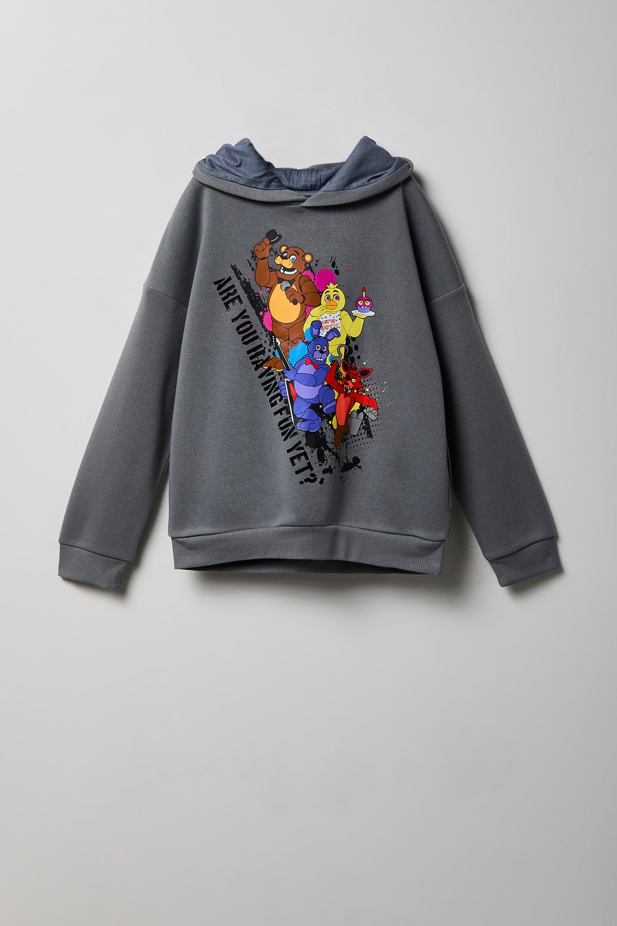 Haut à capuchon avec imprimé 5 Nights At Freddy's pour enfant
