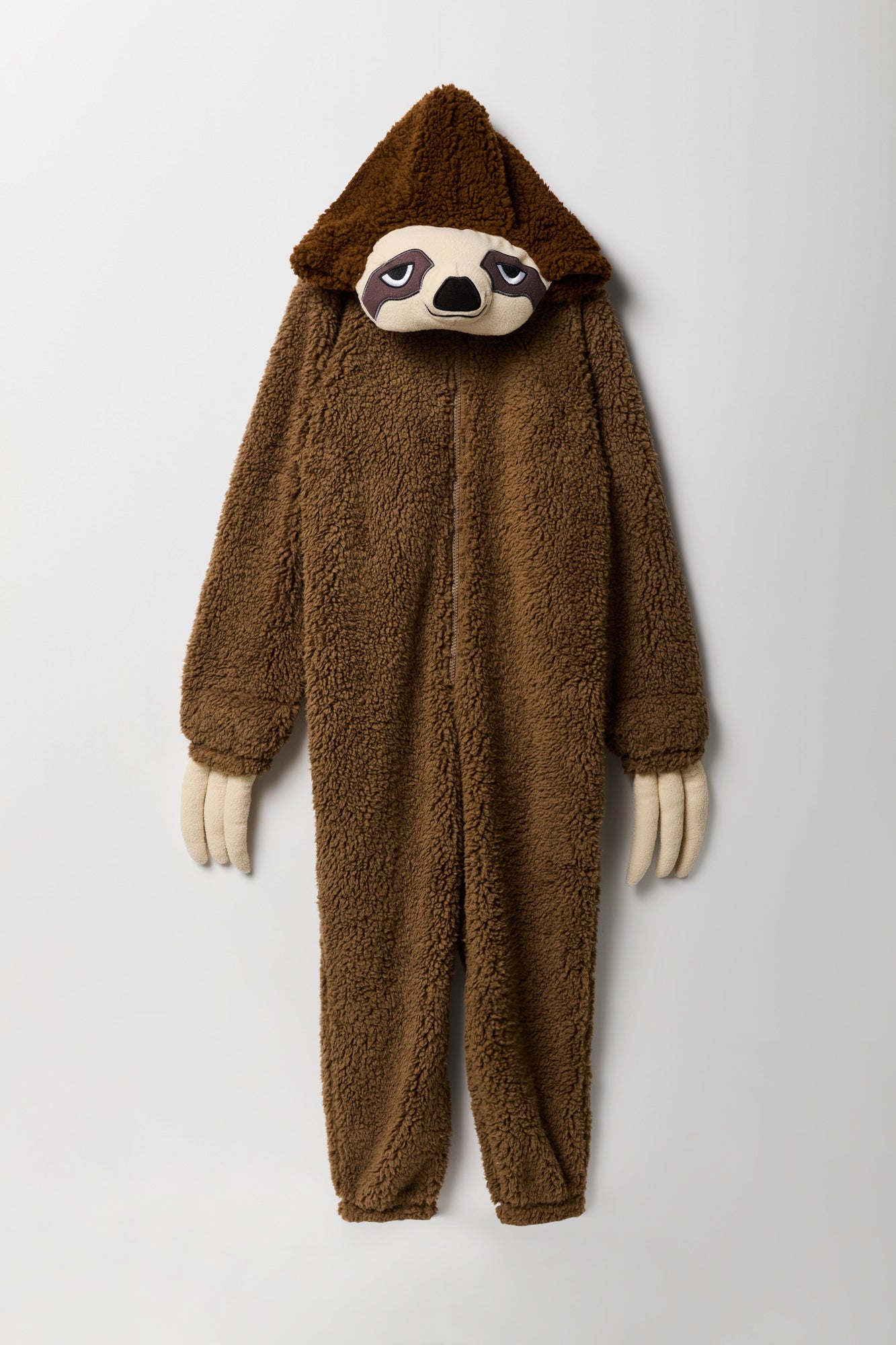 Youth 3D Sloth Sherpa Onesie