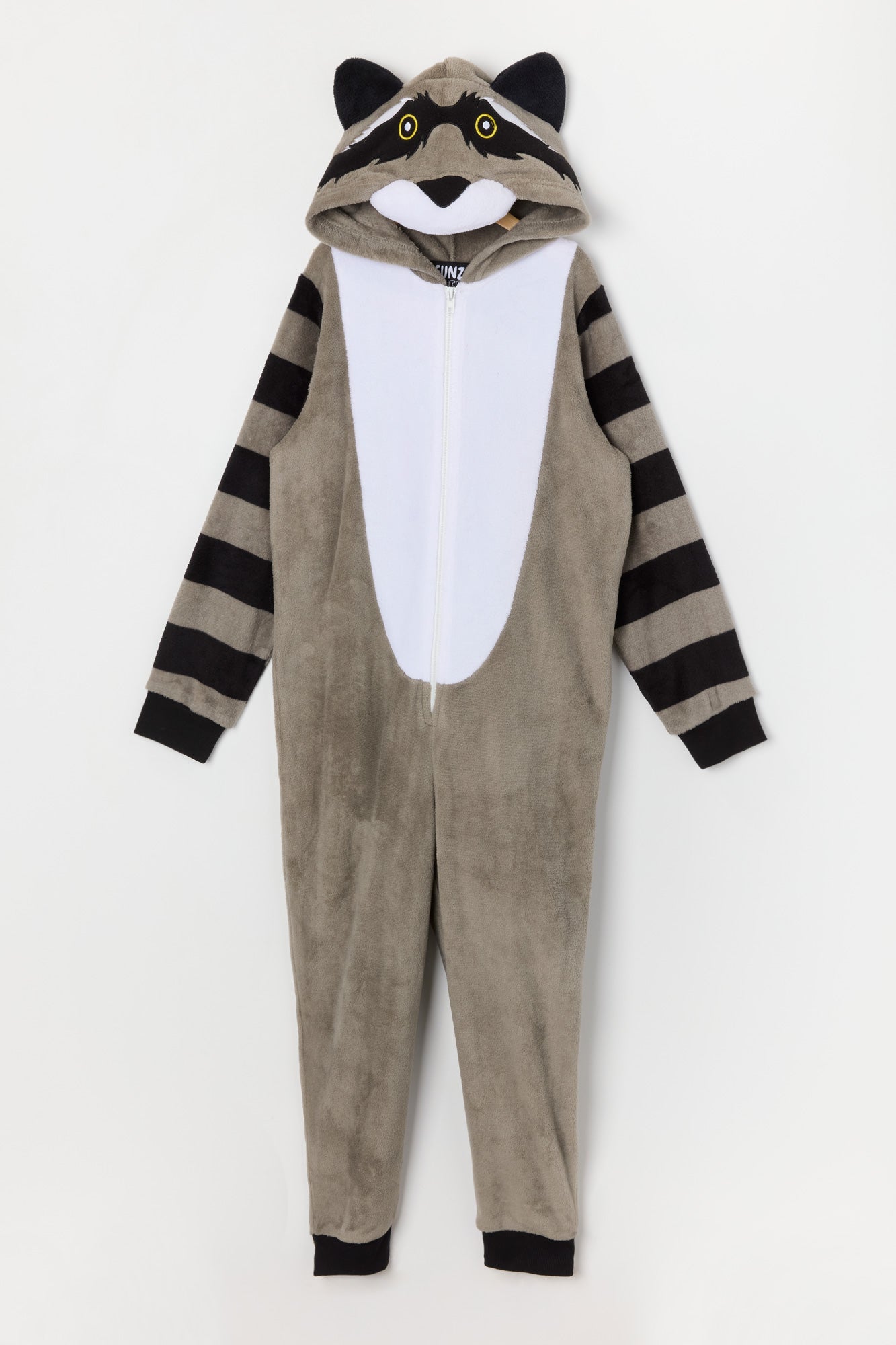 Youth 3D Raccoon Plush Onesie