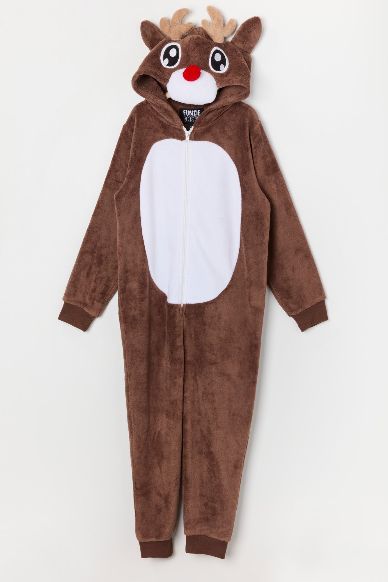 Youth 3D Rudolph Plush Onesie