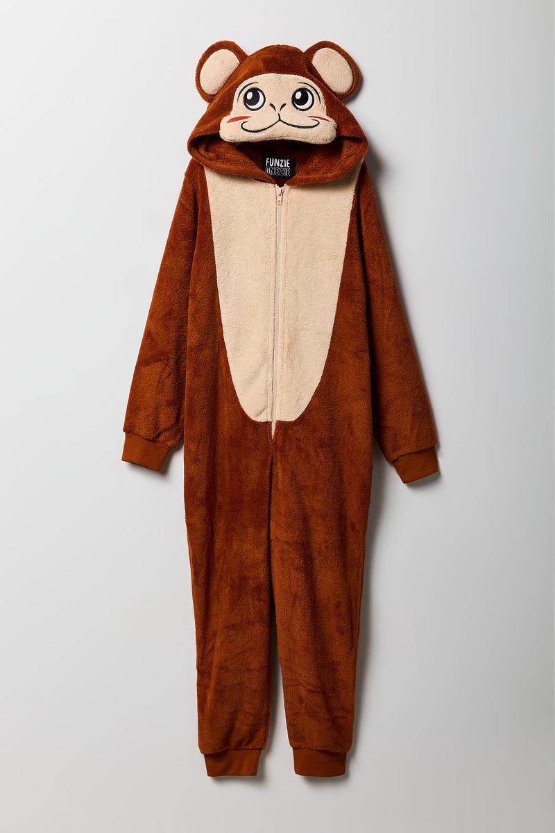 Kids Monkey Plush 3D Onesie