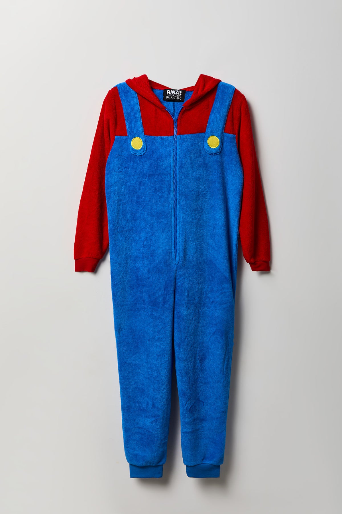 Vue alternative 2. Combinaison en peluche Plombier pour enfant