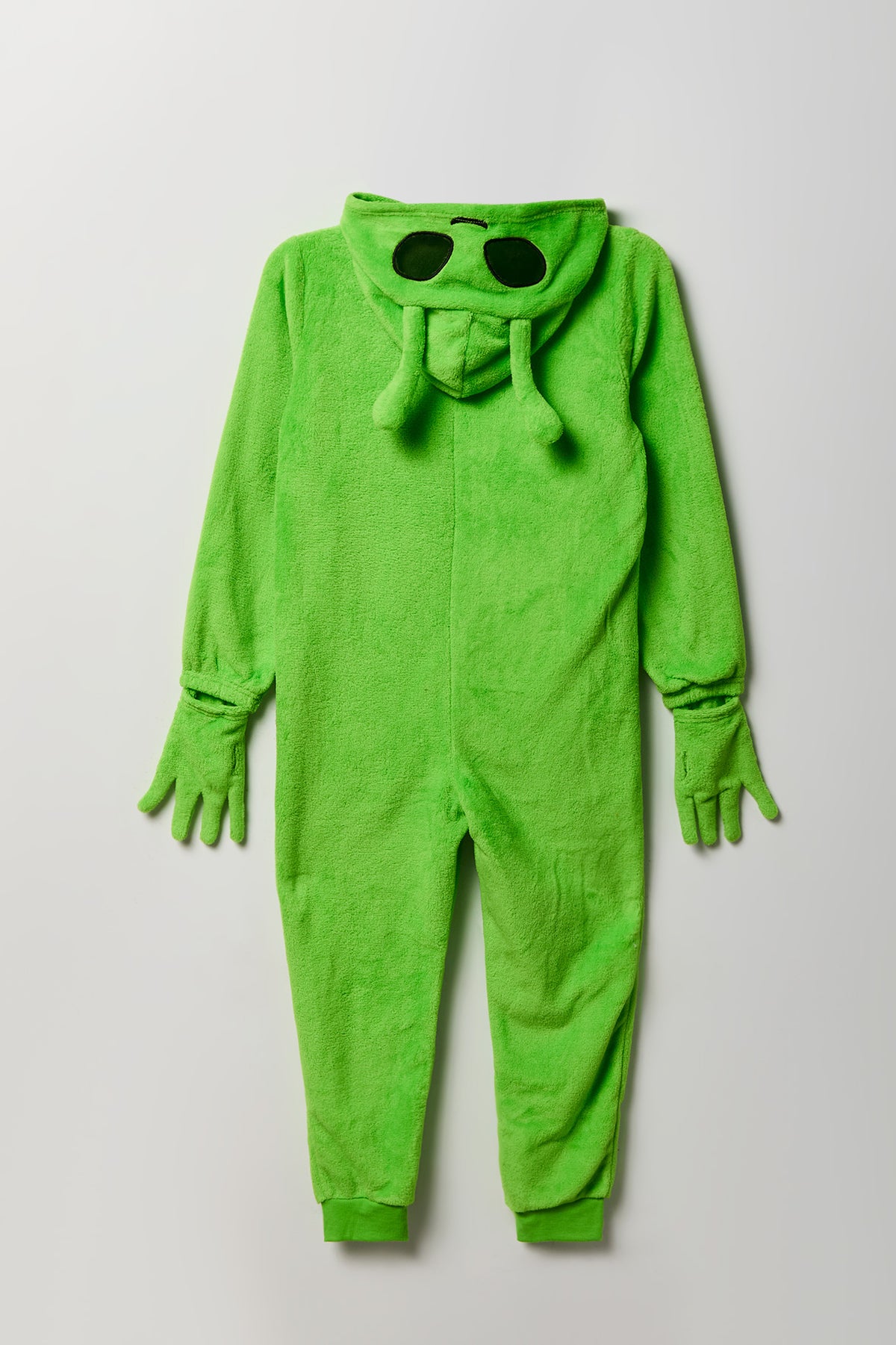 Vue alternative 3. Combinaison en peluche Alien 3D pour enfant