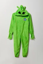Combinaison en peluche Alien 3D pour enfant