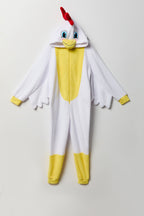 Combinaison en peluche Poulet 2D pour enfant