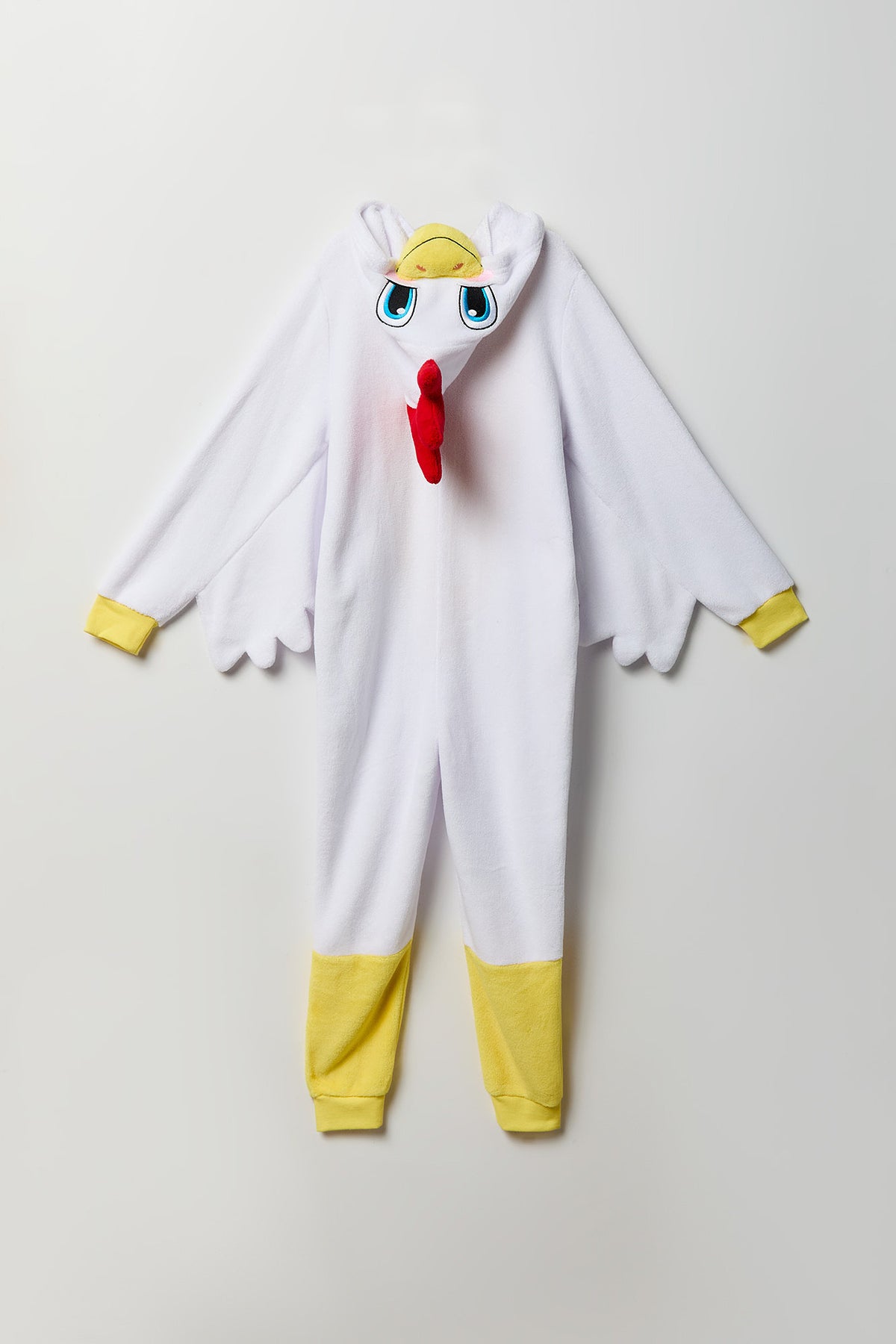 Vue alternative 3. Combinaison en peluche Poulet 2D pour enfant