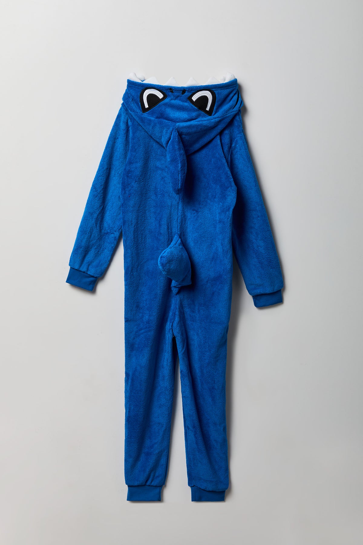 Alt View 3. Kids 3D Shark Onesie - Blue