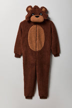 Combinaison en Sherpa Ours 3D pour enfant