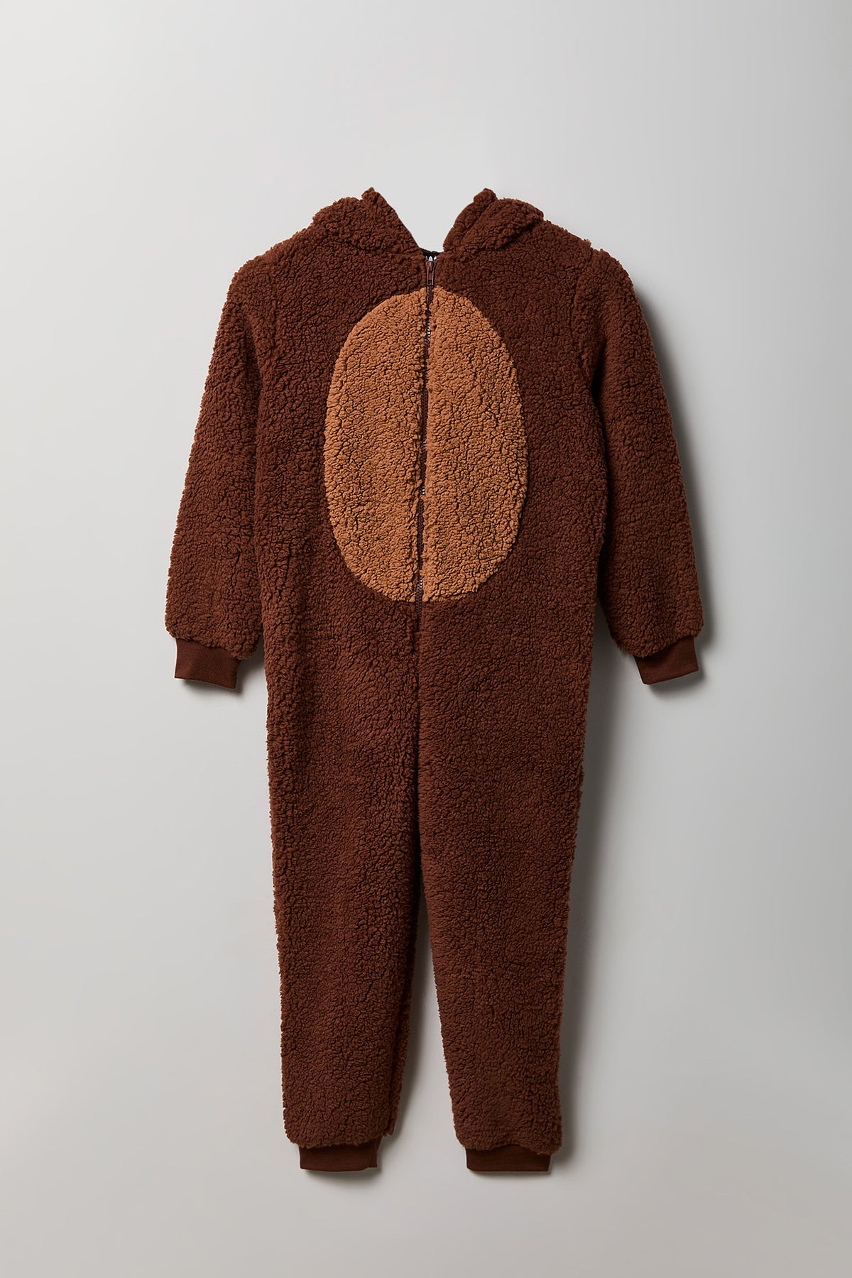 Vue alternative 2. Combinaison en Sherpa Ours 3D pour enfant
