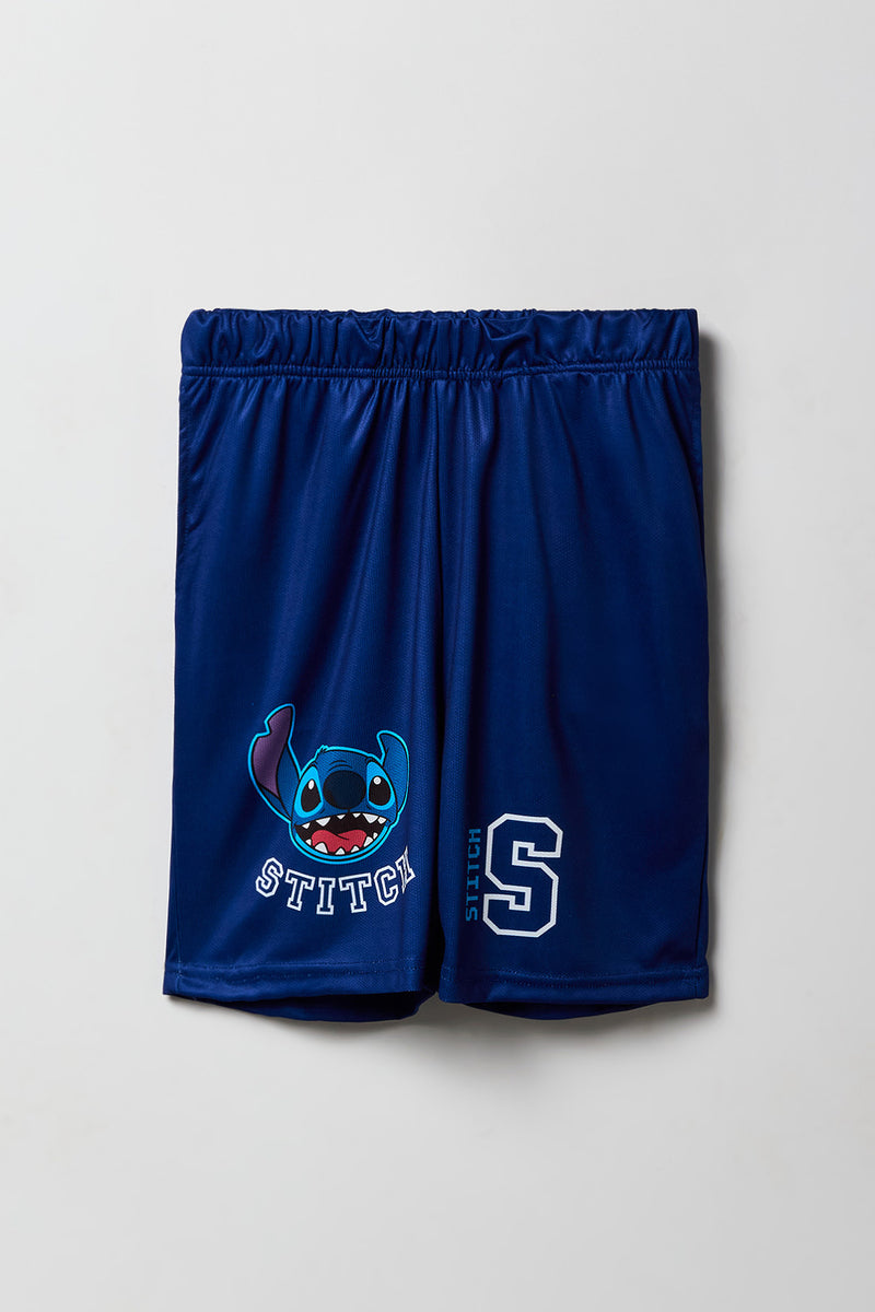Short Active à imprimé Lilo & Stitch pour garçon