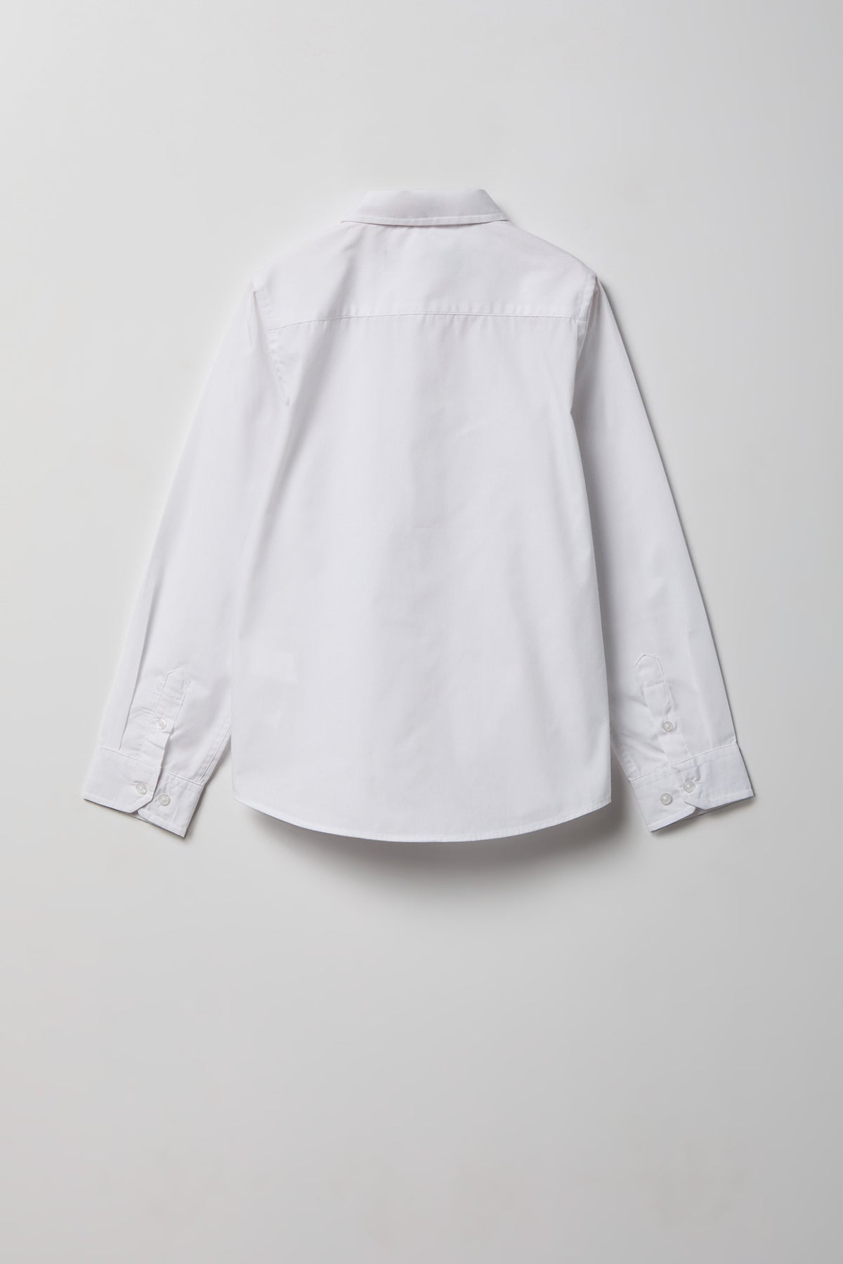 Alt View 2. Boys Dress Shirt - White